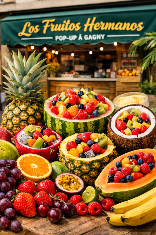 Los Fruitos Hermanos ouvre sa boutique éphémère à Gagny