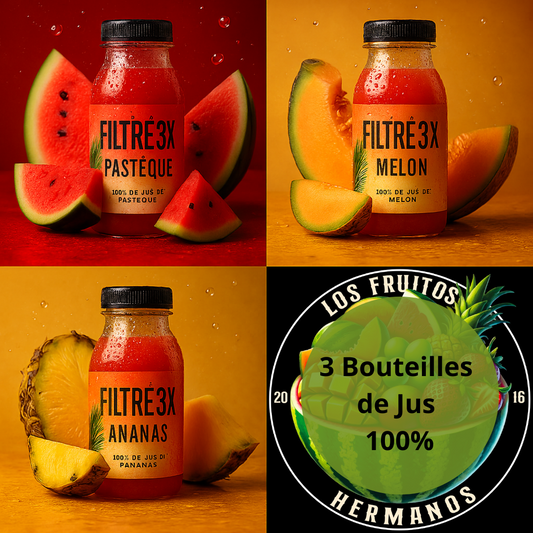 Pack Trio de Jus 100%